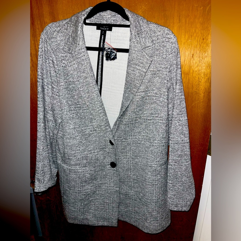 Torrid NWOT blazer/jacket. Super soft and comfy!
